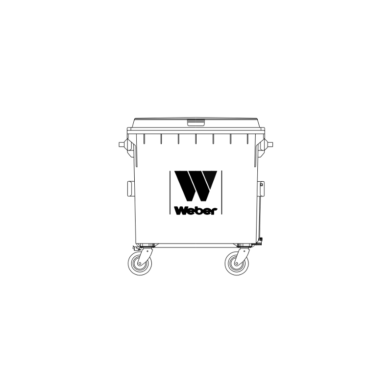 Mobile garbage bins 770 l spare parts images-pictures