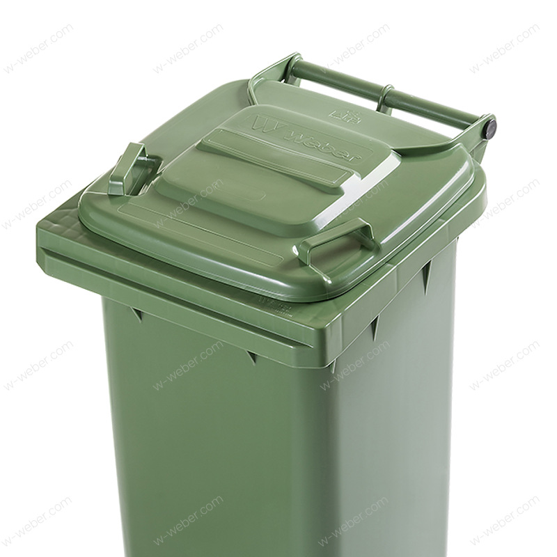 Waste recycling bins 60 litre lid images-pictures