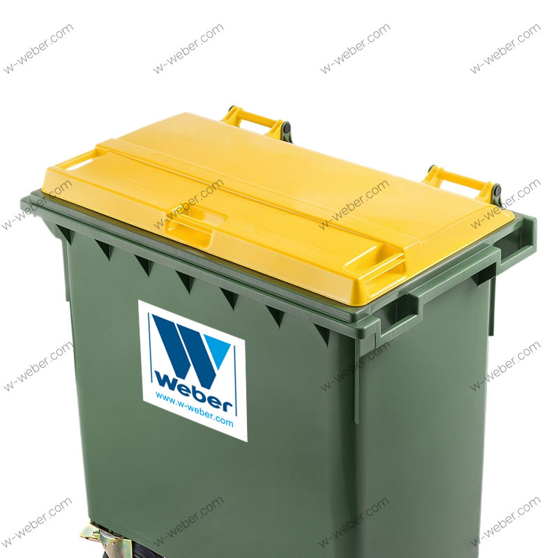 Müllbehälter 660 L Deckel