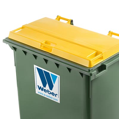 Müllbehälter 660 L Deckel