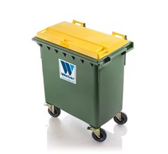 Abfallbehälter 660 Liter – Weber GmbH