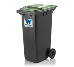 Mülltonne 180 L 2-Rad Weber