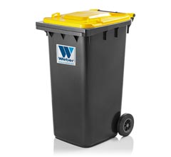 Mülltonne 240 L 2-Rad Weber