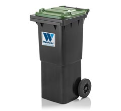 Mülltonne 60 L 2-Rad Weber