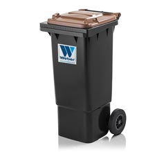 Mülltonne 80 L 2-Rad Weber