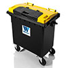 Wertstoffcontainer MGB 770 L DiD Deckelansicht
