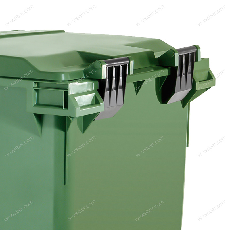 Mobile waste containers 1100 l fl classic hinges images-pictures