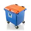 mobile waste containers 1100 L FL C Lid