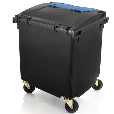 mobile waste containers 1100 L FL LIL rear