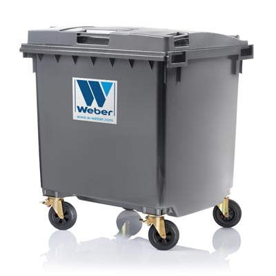 mobile waste containers 1100 L FL