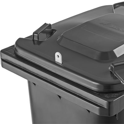 Padlock bracket – 2-wheel wheelie bin — Weber