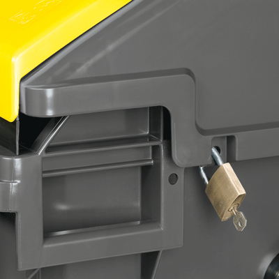 Padlock bracket – 4-wheel waste containers — Weber