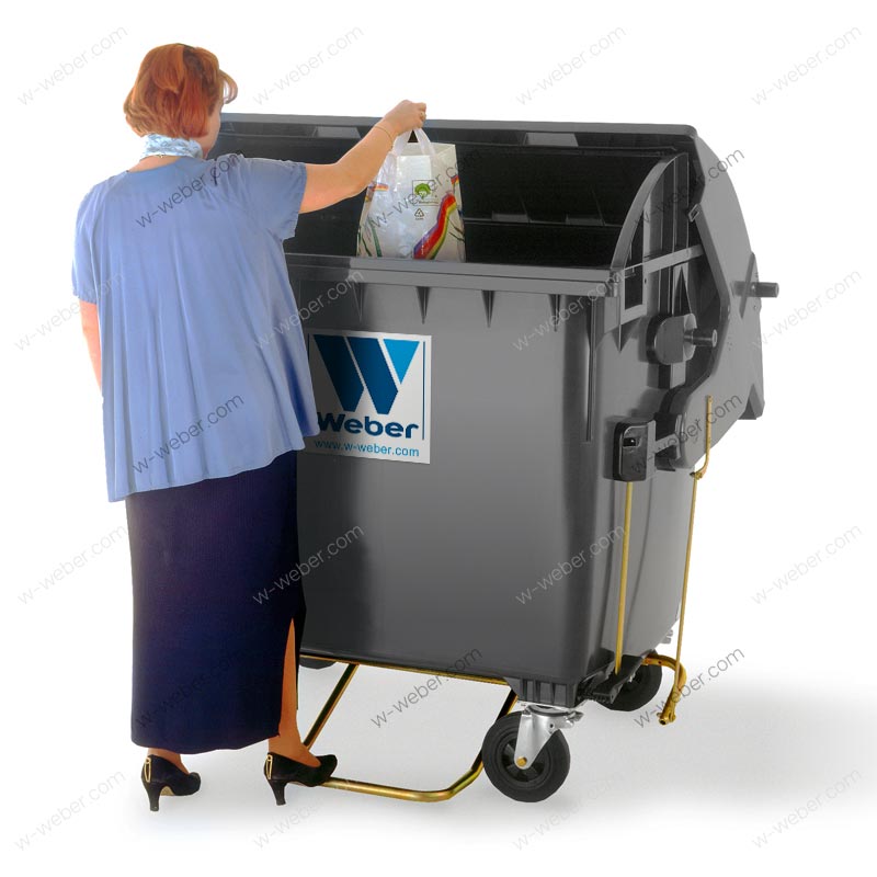 Wheelie bins 1100 l rl lid opener images-pictures