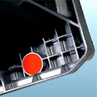 wheelie bins 240 L Chipnest / Transponder