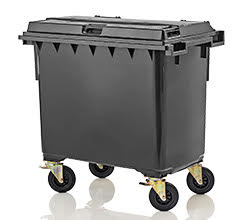 Refuse container MGB 1100 l flat lid CLASSIC