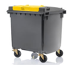 Refuse container MGB 1100 l flat lid LiL