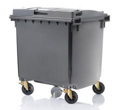 Refuse container MGB 1100 l flat lid
